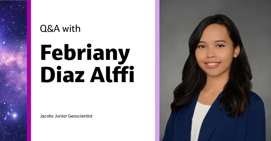 Q&amp;A: Talking with Jacobs Junior Geoscientist Febriany Diaz Alffi