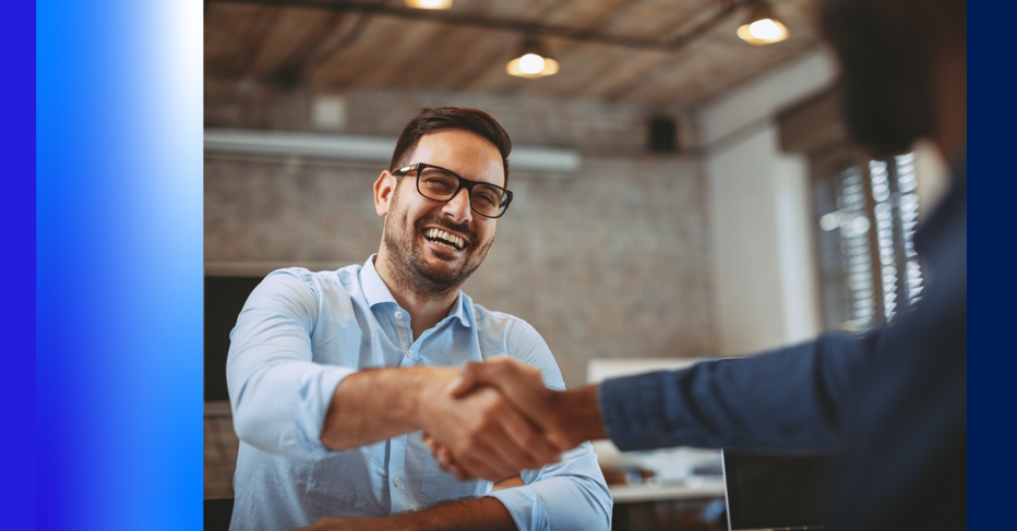 Men shaking hands