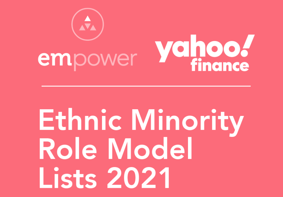 Ethnic Minority Role Model List 2021 Banner
