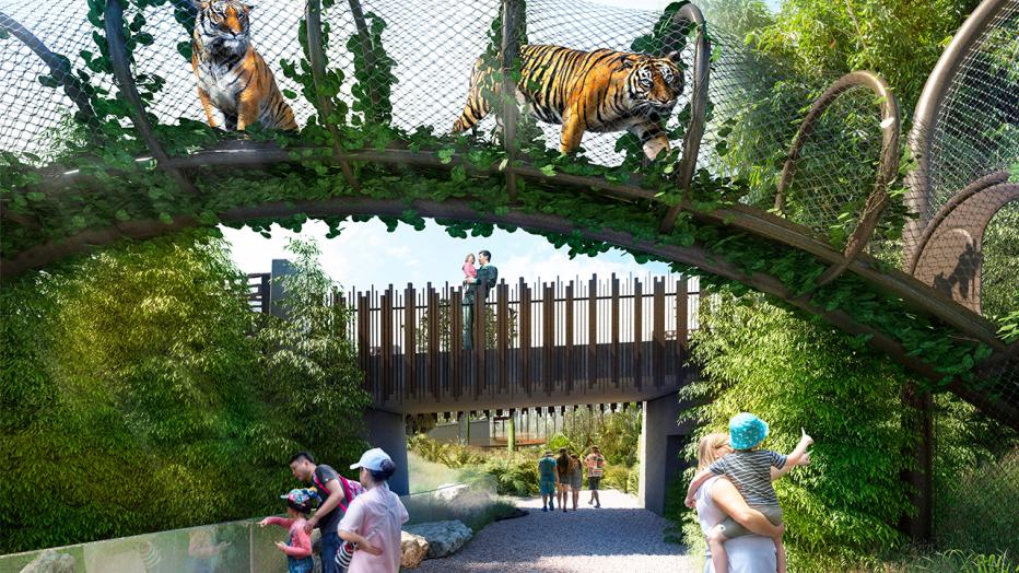 Rendering of Auckland Zoo