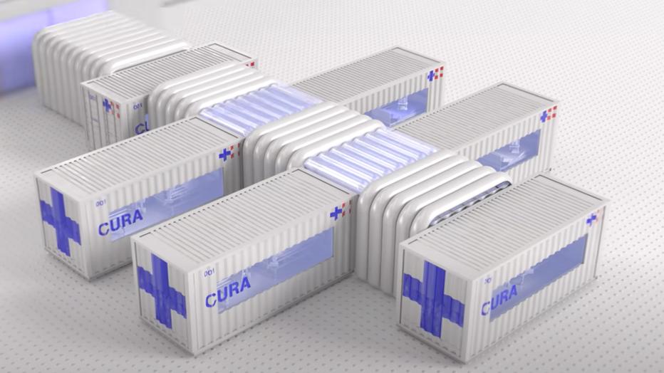 CURA pods courtesy of CURA