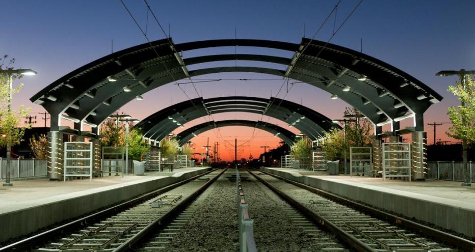 DART Green Line Light Rail Stations