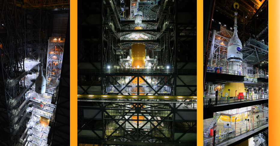 Jacobs and NASA complete stacking of Artemis I, final testing and preps for launch underway.