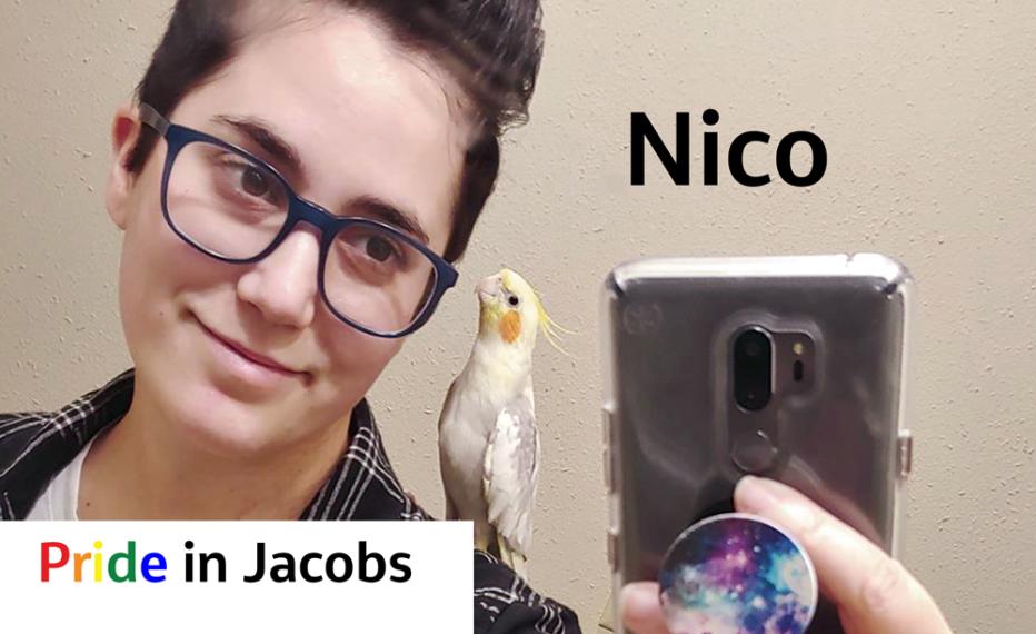 Nico and their bird