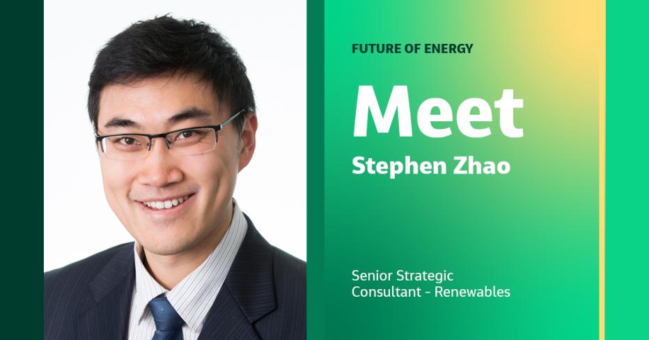 Future of Energy Meet Stephen Zhao Senior Strategic Consultant - Renewables