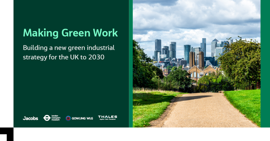 Making Green Work: Building a new green industrial strategy for the U.K. to 2030