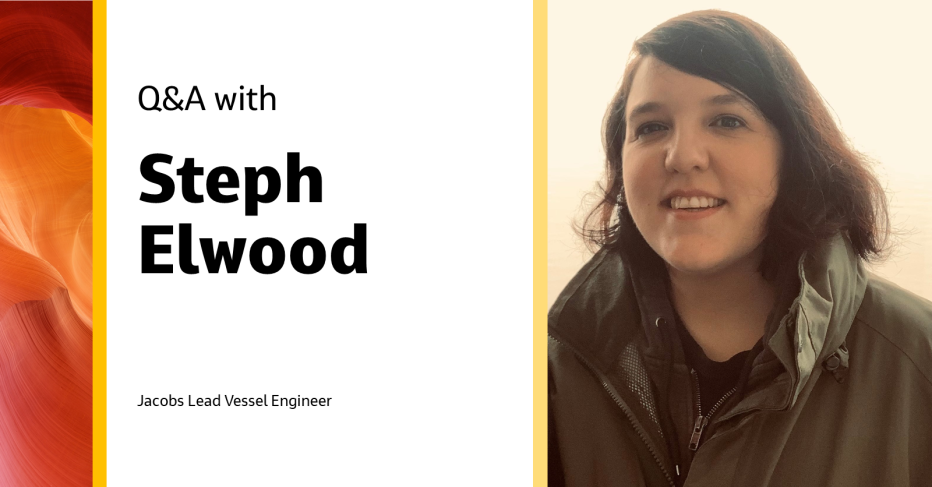 Steph Elwood headshot in Q&A banner