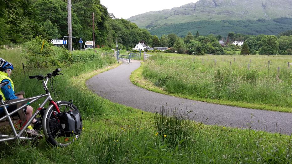 Duror cyclepath in Scotland - Sustrans