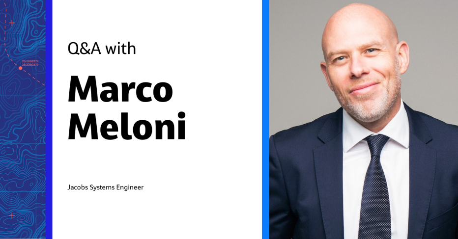 Q&amp;A with Marco Meloni Jacobs Systems Engineer