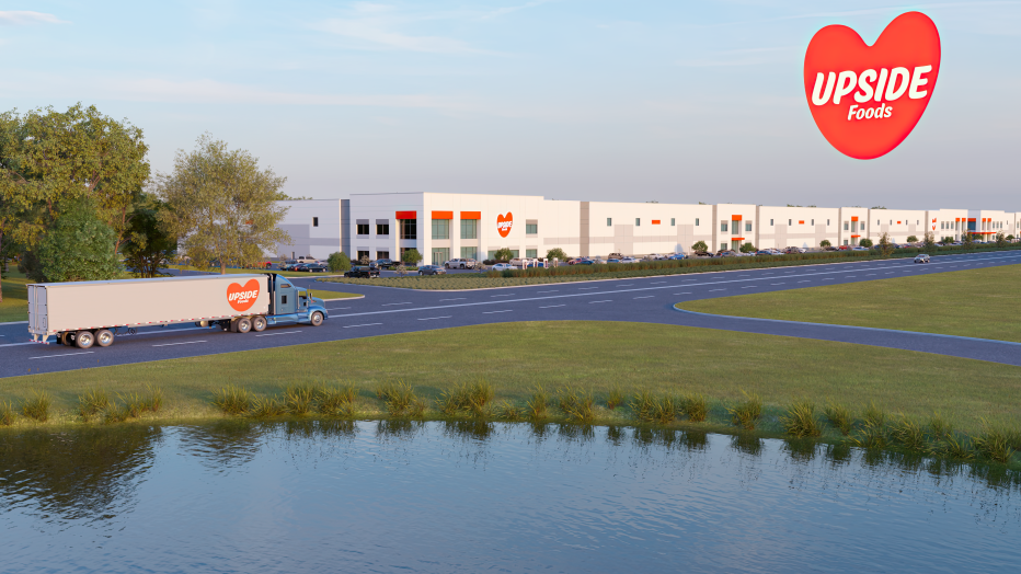Rendering of UPSIDE Foods facility
