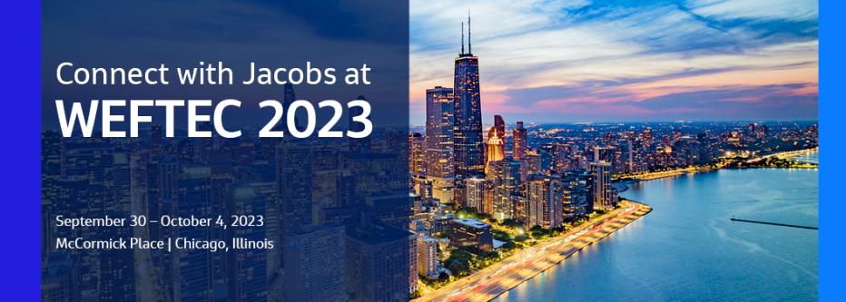 Connect with Jacobs at WEFTEC 2023