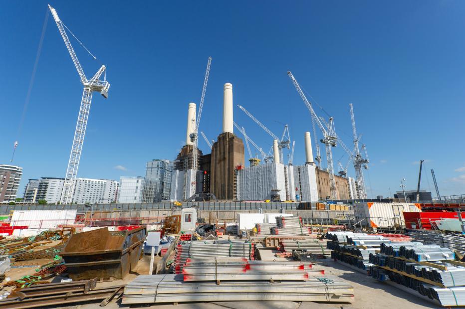 Construction in Battersea