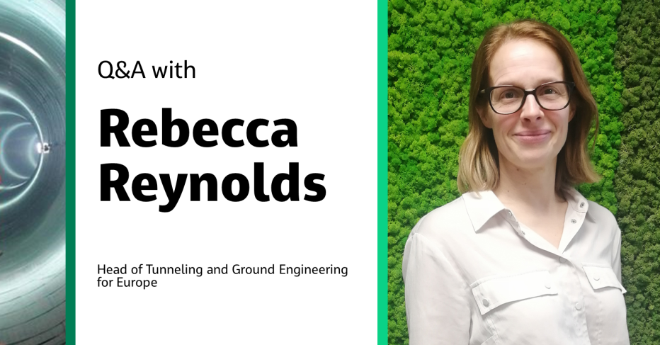 Q&amp;A with Rebecca Reynolds Jacobs Head of Tunneling and Ground Engineering for Europe