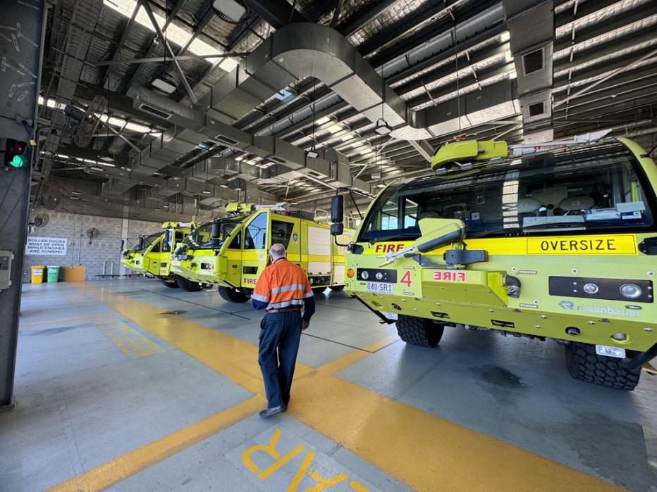 Brisbane fire service vehicles