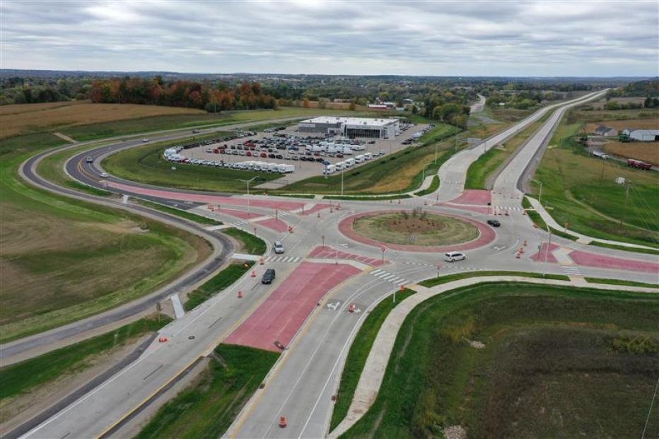 STH 15 corridor in Wisconsin’s Outagamie County