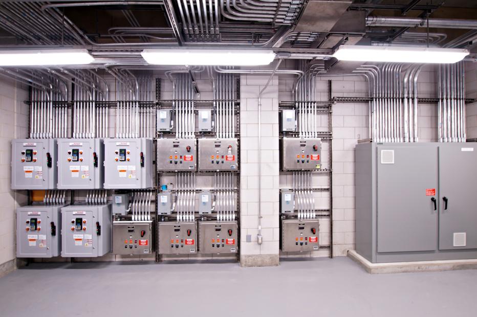 Water Recycling Facility’s electrical systems