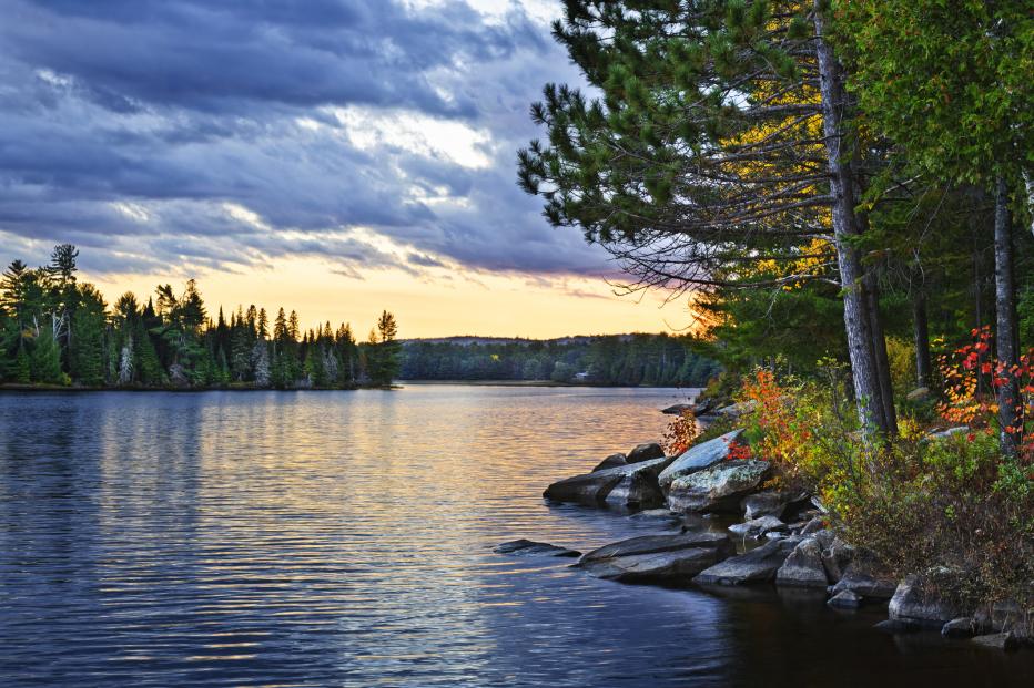 Lake in Canada