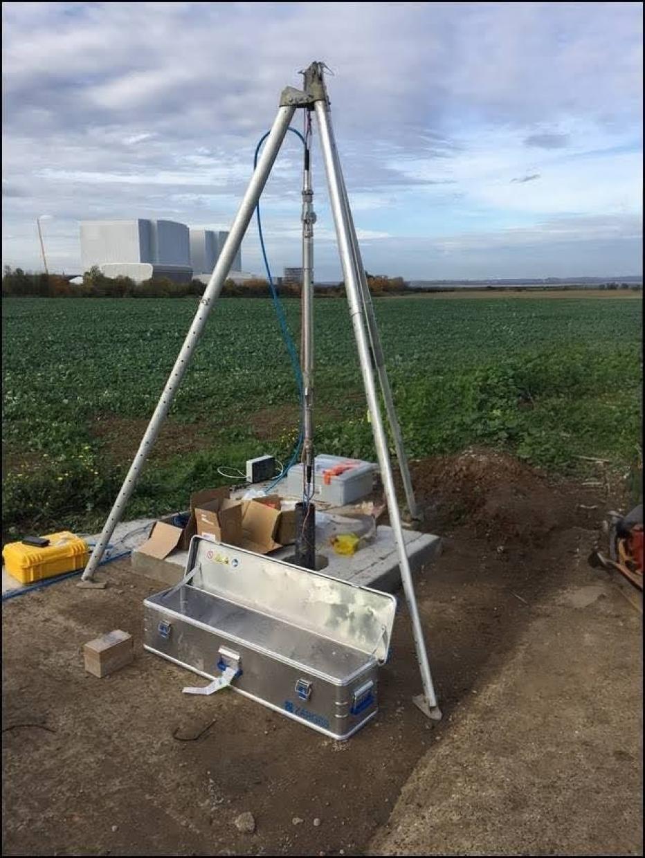 Seismometer Installation