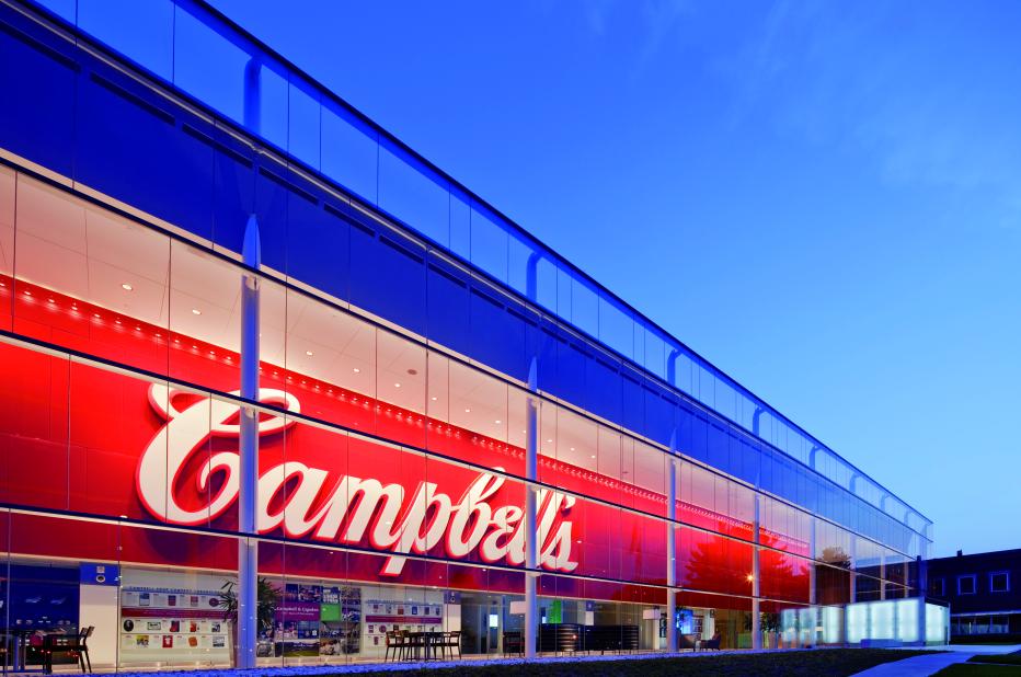 Campbell's headquarters branding