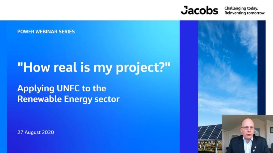 “How Real is My Project?” Applying UNFC to the Global Renewable Energy Sector