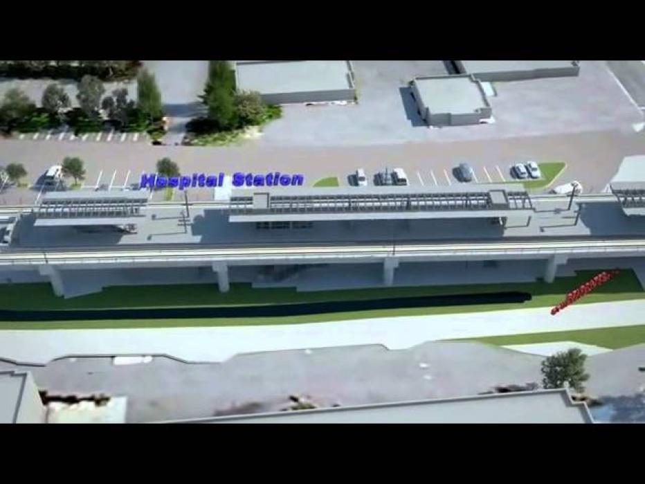 Sound Transit - East Link Extension alignment animation