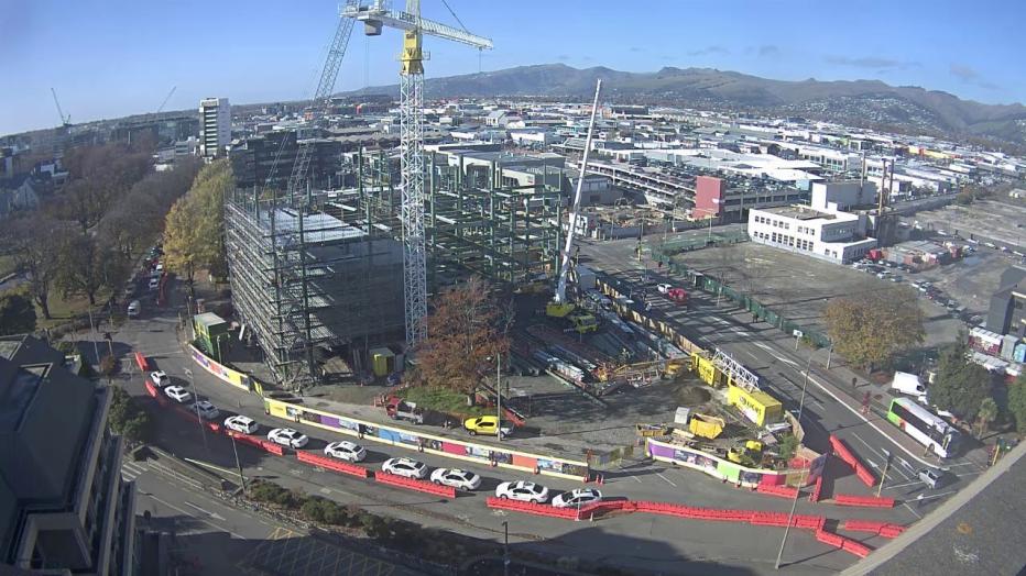 Timelapse of the Christchurch Outpatients Building  (July 2016 to January 2018)