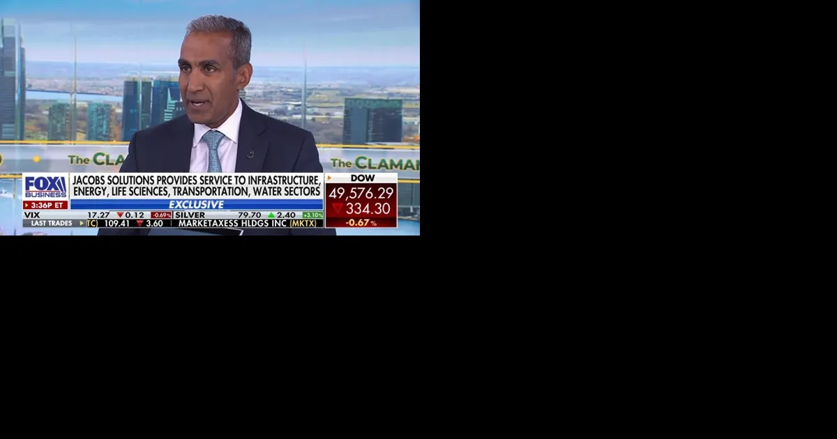 Jacobs CEO Bob Pragada: Positioned across the entire infrastructure ...
