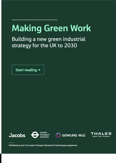 Making Green Work: Building a new green industrial strategy for the UK to 2030