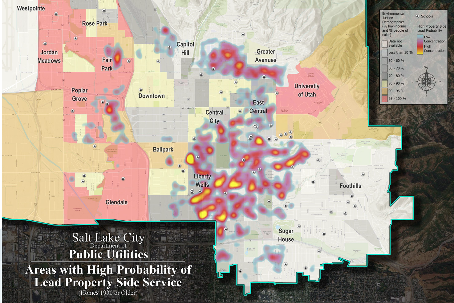 Removing lead pipes while advancing environmental justice in Salt Lake ...
