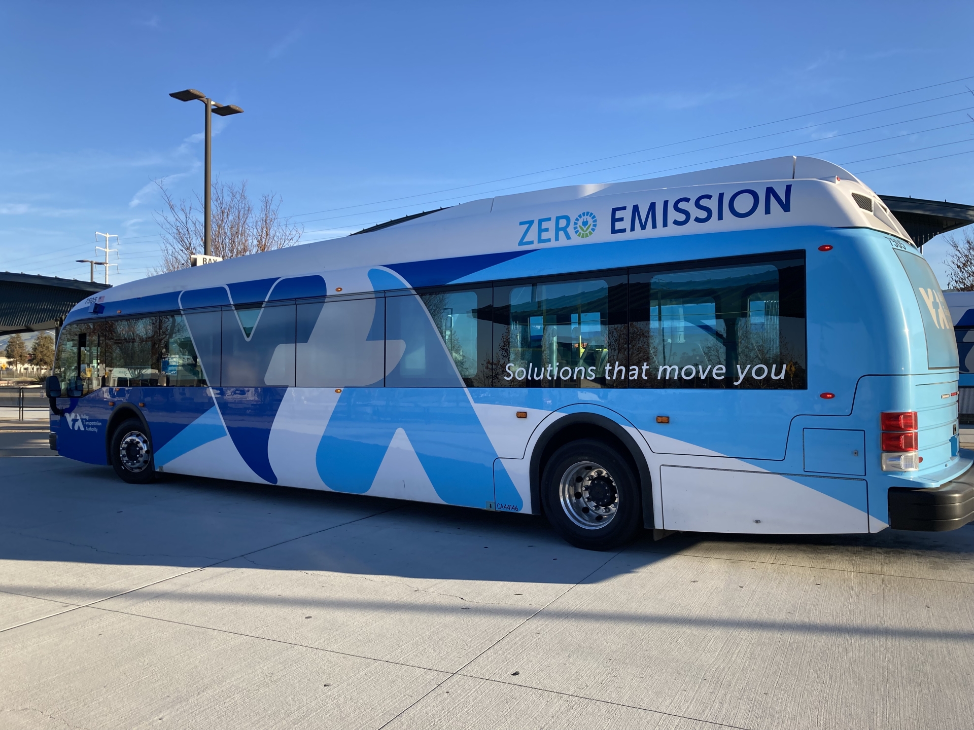 Jacobs UK Ltd — Zero Emission Bus Parked In Lot Courtesy of VTA
